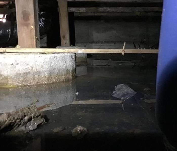 Water Loss in crawlspace